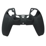 Kontrollgrepp Anti-Slip Silikonfodral Skyddande Skal Kompatibel med PS5 Controller Gamepad black