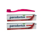 Paquet de 2 dentifrices quotidiens Parodontax Classic sans fluorure + brosse ...