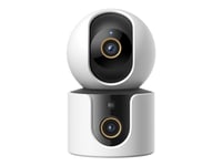 Xiaomi Smart Camera C500 Dual - Nettverksovervåkingskamera - Multisensor + Panorering / Tipping / Zoom - Farge (Dag Og Natt) - 4 Mp - 2560 X 1440 - Lyd - Trådløs - Wi-Fi - 802.11Ax, Bluetooth 5.3 - H.265 - Dc 5 V