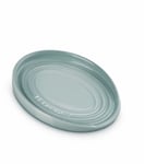 Le Creuset Stoneware Oval Spoon Rest - Sea Salt ( New)