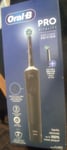 Braun Oral-B Vitality Pro Rechargeable Electric Toothbrush. Black. 2 Brush Heads