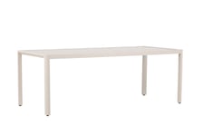 Giardini rektangulärt matbord 200 cm x 90 cm, beige