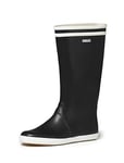 Aigle Men's Goeland 2 Rain Boot, Navy Blue White, 5 UK