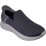 Skechers Mens Go Walk Flex no Hands 216491-Dkgy Dark Grey Slip on Shoe