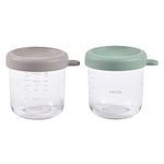 Lot de 2 Portions Verre 250 ml - Sage Green & Gazelle