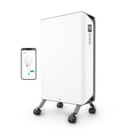 Duux Edge Oil Smart Oil Filled Radiator, Portable, Timer, Boost Mode, 2000W White | DXOH20UK