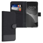 Fabric PU Leather Wallet Case for OnePlus 10 Pro 5G