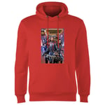 Guardians of the Galaxy Photo Comic Cover Hoodie - Red - XL