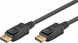 1.5m Displayport 8k Ultra Hd Cable Locking Mac Laptop Pc Monitor Display Port