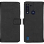 Coque pour Motorola Moto G8 Power Lite Portefeuille Etui Housse Noir iMoshion