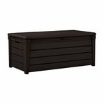 Keter Brightwood Outdoor Storage Box Garden Furniture 145 X 69.7 X 60.3 Cm Brow