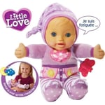 VTECH - Little Love - Mon Bébé à Bercer - Poupée Interactive Rose - Dès 12 mois