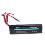 BQY Sändare LiPo Batteri 11.1V 2200mAh 3-kontakt för JR Futaba Walkera WFLY FS Sändare Bat