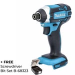 Makita DTD152Z 18V LXT Impact Driver Variable Speed Body Only + FREE B-68323