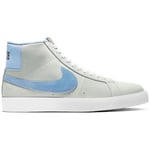 Chaussures de Skate Nike  SB Zoom Blazer mid / Gris