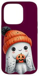 Coque pour iPhone 14 Pro Ghost Halloween Spooky Boo Automne Halloween Fantôme mignon