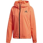 adidas W BSC 3S R.RDY Veste de Sport Femme, app Solar Red, FR : M (Taille Fabricant : M)