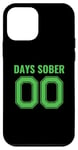 Coque pour iPhone 12 mini 0 jours de sobriété - Boire des boissons sportives et amusantes - 0 jours de sobriété