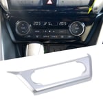 HKPKYK 2 pièces ABS climatisation Bouton Interrupteur Couverture Voiture Tableau de Bord Navigation GPS Panneau multimédia Couverture, pour Mitsubishi Eclipse Cross 2018