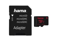 Hama 00213116, 128 Gb, Microsdxc, Class 3, Uhs, 80 Mb/S, 30 Mb/S