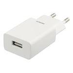 DELTACO Deltaco Väggladdare 100-240v Till 5v Usb, 1a, 5w, 1xusb-a Port,