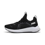 PUMA Mixte SOFTRIDE Enzo 5 Chaussure de Course sur Route, Black White, 38 EU