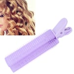 (Purple)Fluffy Hair Clip Home DIY Wave Curler Hair Styling Volumizing Hair Root