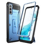 Case for Samsung S22 Shockproof Case Kickstand Supcase Unicorn Beetle Pro Blue