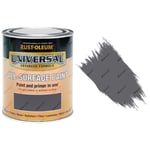 Rust-Oleum 250ml Universal All-Surface Self Primer Paint Gloss Dark Grey