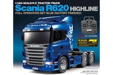 TAMIYA 1:14 R/C Full Option - Scania R620 Blue