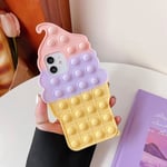 Ice Cream Skal iPhone 11 - Rosa/Lila