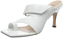 HUGO Femmes Tonic StrapMule 85-C Mules en Cuir à Bout carré et Brides