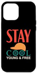 Coque pour iPhone 14 Pro Max Stay Cool Young And Free Cycling Cyclist Funny Bicycle Lover