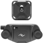 Peak Design Capture Camera Clip V3 Black + Plate | ✅ Lifetime Warranty