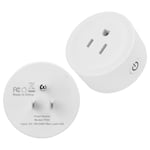 Mini Smart Plug 10A Wifi Outlet Socket Remote Control Overload For