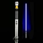 JLKJBH Luminous Sound Effect Lightsaber Rgb Toy Sword Props Gift Laser Sword, Metal Handle Lighting Toy