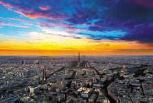 XYDXDY 4000 Pieces Of Jigsaw Puzzle Fun Paris Dusk Panorama Jigsaw Puzzle Great Jigsaw Puzzle Games For Adults Youth Entertainment Toys Home Decoration