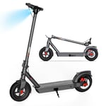 Trottinette Électrique Adulte 10 Pouces Electrical Scooter, Trottinette Electrique Pliable Moteur de 500W crête, 36V 7.8Ah, Maxi Autonomie 32 km, Double Freins, Pneus nid d'abeille Anti-crevaiso