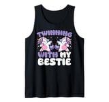 Friends Twinning With My Bestie Funny Spirit Week Girls Tank Top