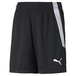 PUMA teamLIGA Shorts Jr, Mixte enfant, Puma Noir-puma Blanc, Taille 164