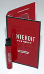 Givenchy L'Interdit Rouge Ultime Eau De Parfum 1ml Spray Sample