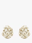 Deborah Blyth Amara Round Stud Earrings, Gold