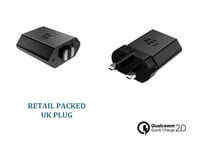 Genuine BlackBerry RC-1500 UK Mains Qualcomm 2.0 Rapid Charger