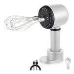 Electric Hand Mixer, Portable Hand Whisk with Rechargeable 3 Speeds and 21476