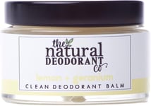 Clean Deodorant Balm Lemon + Geranium by The Natural Deodorant Co 55ml