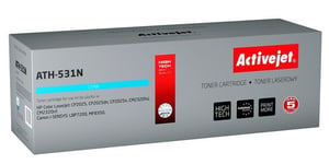 " activejet väriaine hp lasertulostimeen (304a cc531a) syaani