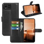 Asus Zenfone 11 Ultra      Pu Wallet Case    [Black]