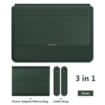 Housse pour ordinateur portable, étui pour tablette depour Xiaomi, Huawei, Asus - For 15 pouces - Vert