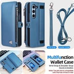 Magnetic Flip Wallet Case Phone Protector for Samsung Galaxy Z Fold 5 Phone