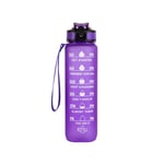 Motivation Bottle Purple 1000 ml